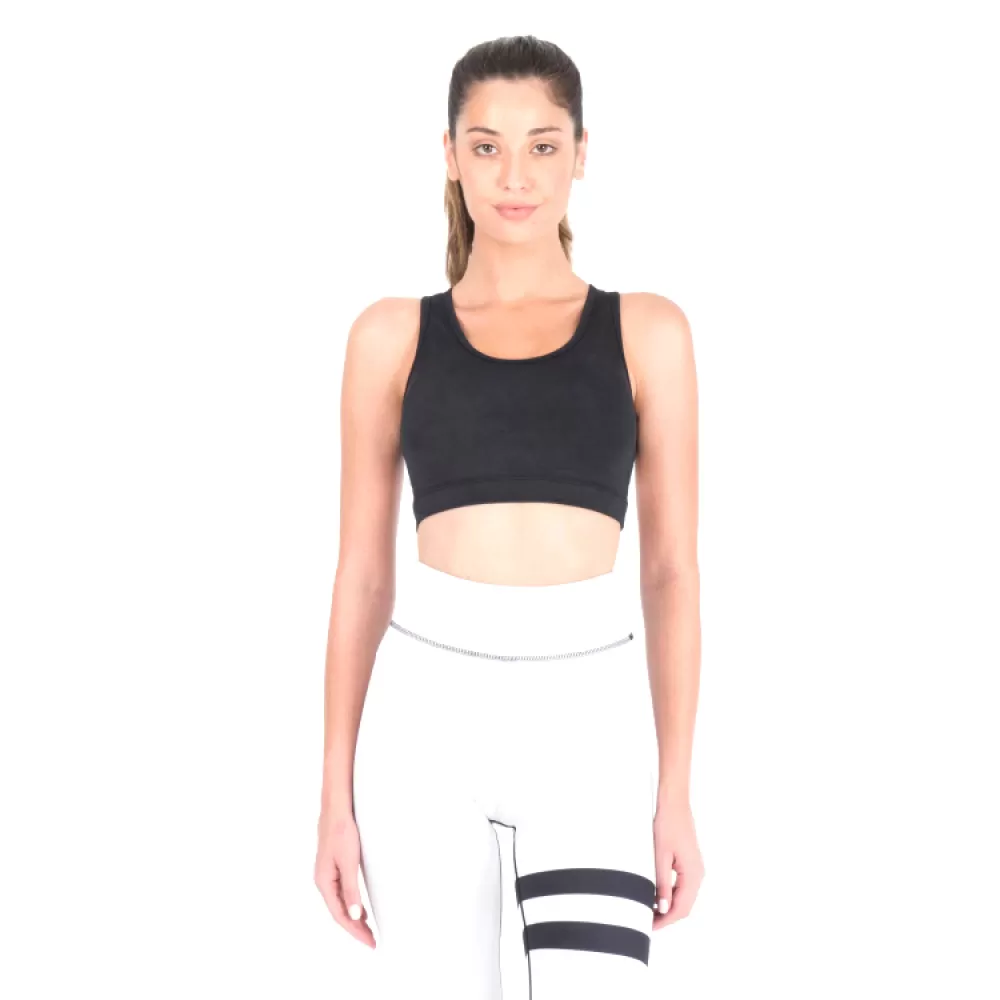 Chloe top in jet black