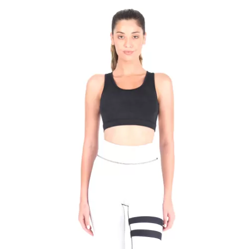 Chloe top in jet black