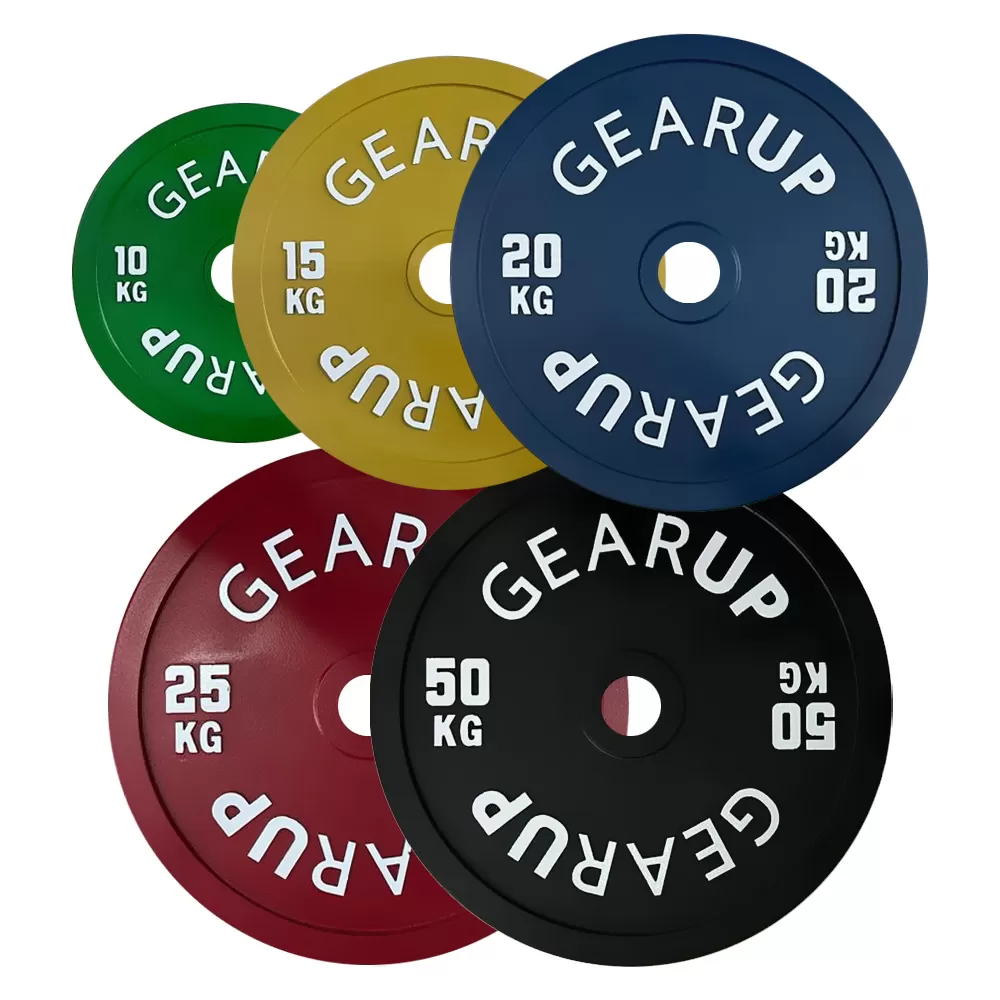 GearUp Calibrated Powerlifting Plates